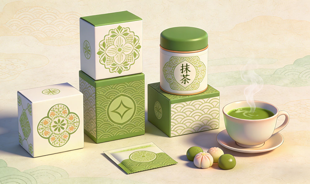 matcha packaging designs