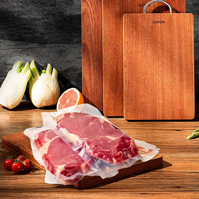 Custom Compostable Vacuum Seal Meat Bag