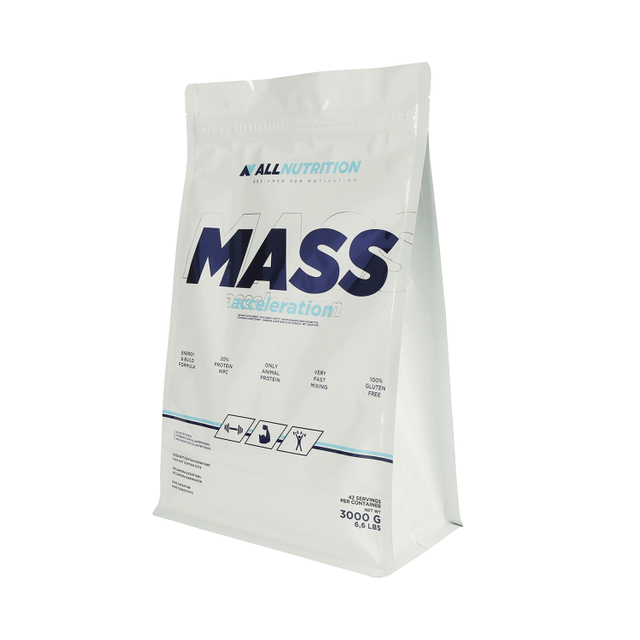 Compostable Flat Bottom Whey Protein Pouches