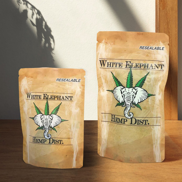Custom Recyclable Weed Cbd Cannabis Seed Packaging Pouch with Child Resistand Zipper