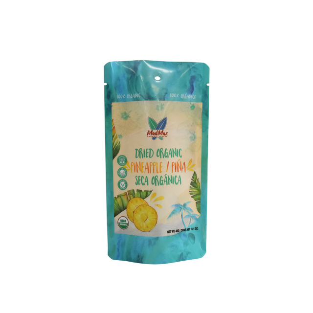 Eco Friendly Post Consumer Recycled (PCR) Cashew Nuts Bags with Zipper