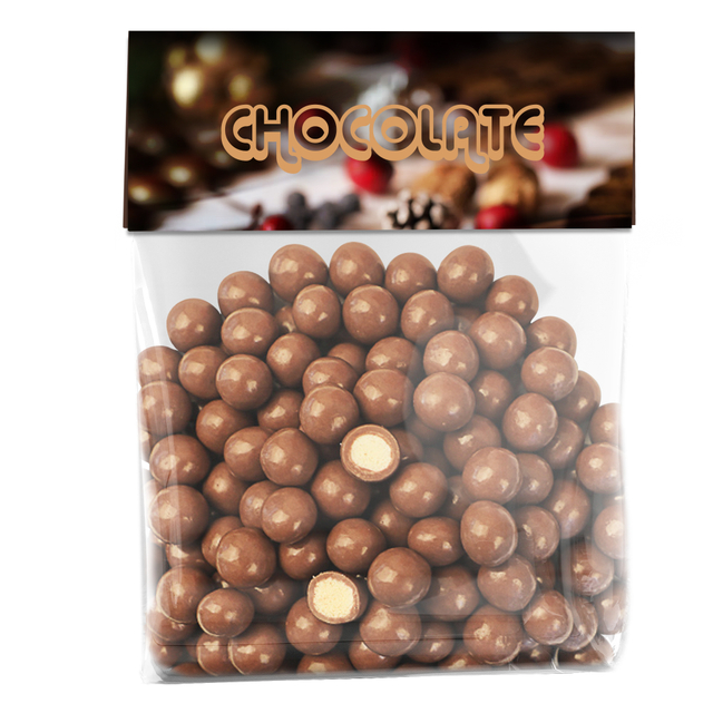 Custom Size Cellophane Bags for White Chocolates