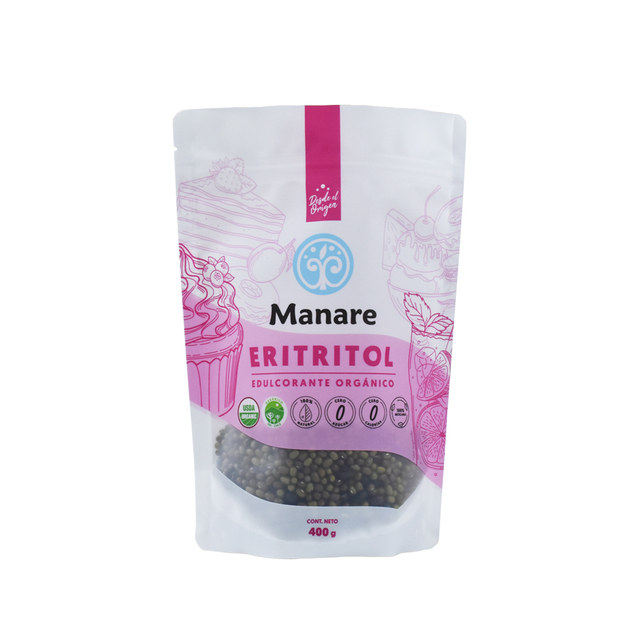 Digital Printed Recyclable Stand Up Supplements Bags with Window