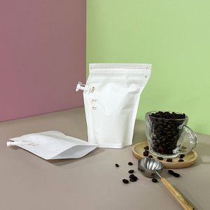 250ml 500ml Portable Pour-over Coffee Brewer Ziplock Reusable Coffee Brew Bags