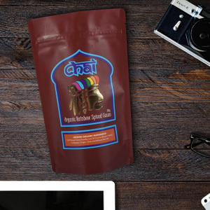 High Quality Laminated Foil Lined Resealable Doypack Cocoa Powder Pouch Packaging