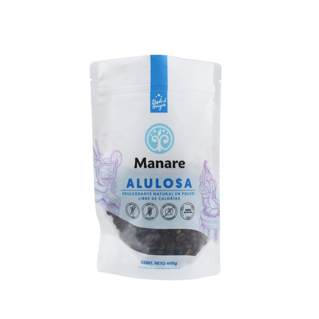 Sustainable Eco Friendly Stand Up Zipper Pouches for Food