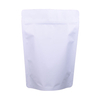 100pcs 8oz Matte White Stand Up Pouch for Coffee