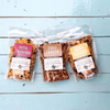 Plastic-free Wholesale Tear-Notch Ziplock Kraft Paper Bag with Window for Food Ingredients