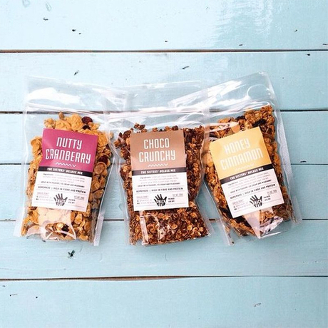 Home Compostable NK Zipper Stand Up Clear Pouch Bags for Granola
