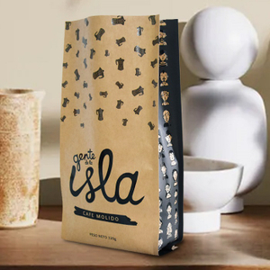 Personalized Design Paper Coffee Bean Packaging Bags with Valve Wholesale