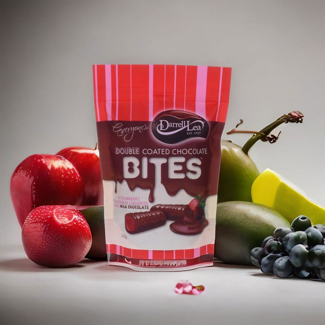 Plant-based Material 8 Oz Barrier Glossy Stand Up Chocolate Bar Pouch