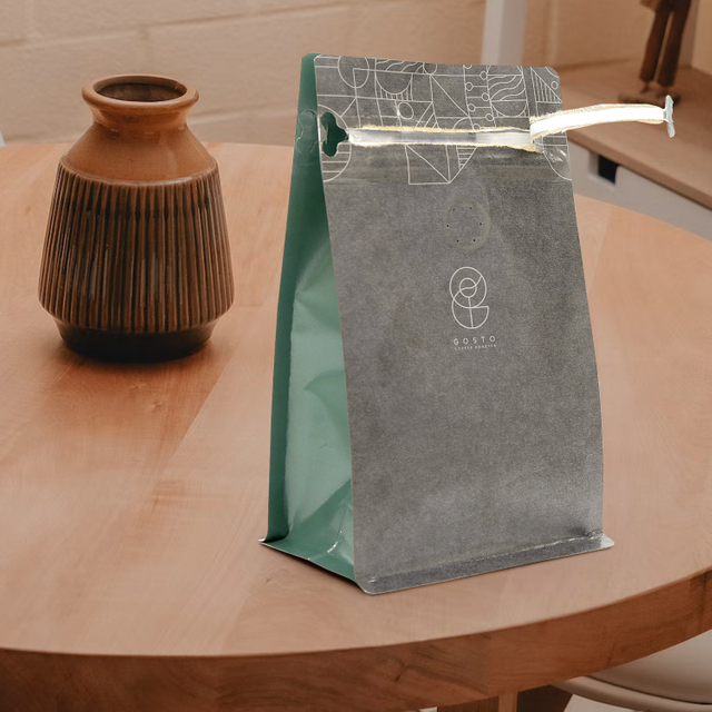 Eco Friendly 250G Flat Bottom Recyclable Tea Bags