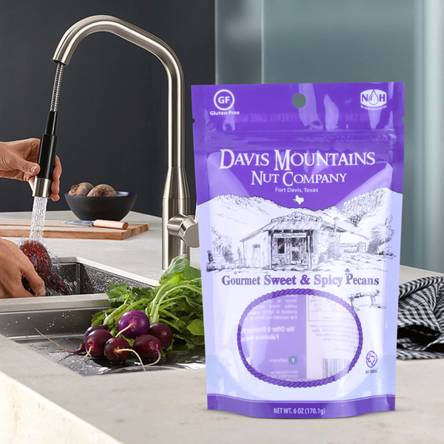 Recyclable Organic Dried Goods Stand Up Bag