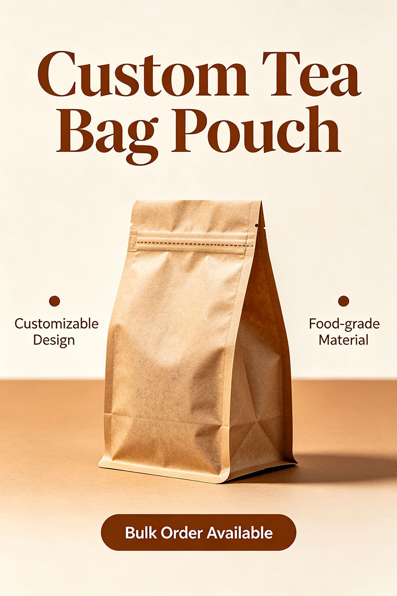 custom tea bag pouch