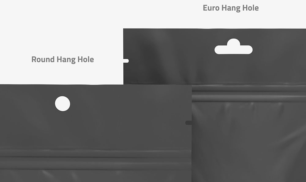 Round Hang Hole or Euro Slot