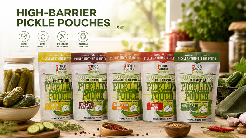 pickle pouches packaging