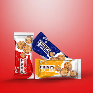 Personalized cold seal film for individually wrapped cookies