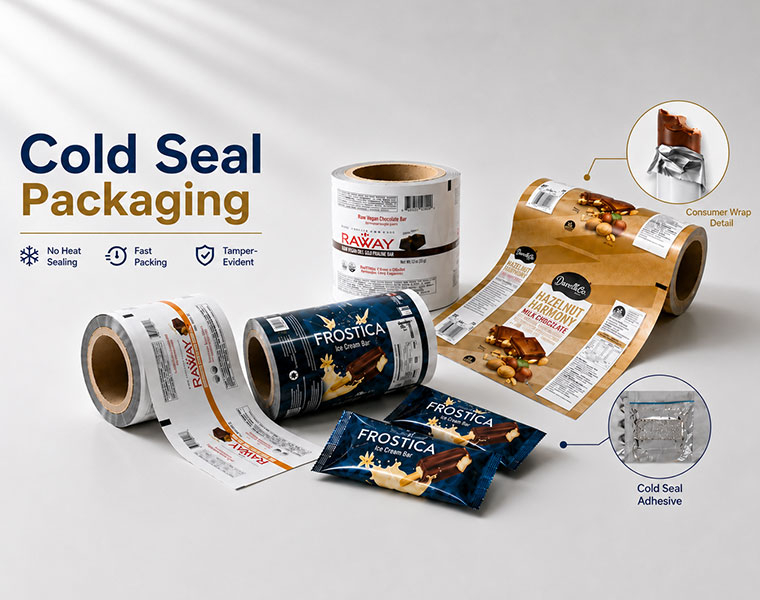 custom cold seal packaging film