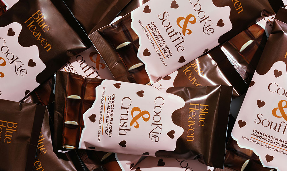 Luxury sustainable chocolate packaging with matte custom wrapper by BioPack