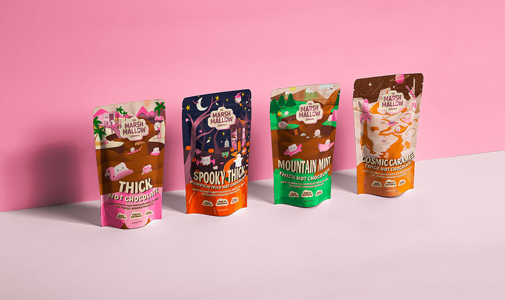 hot chocolate pouches