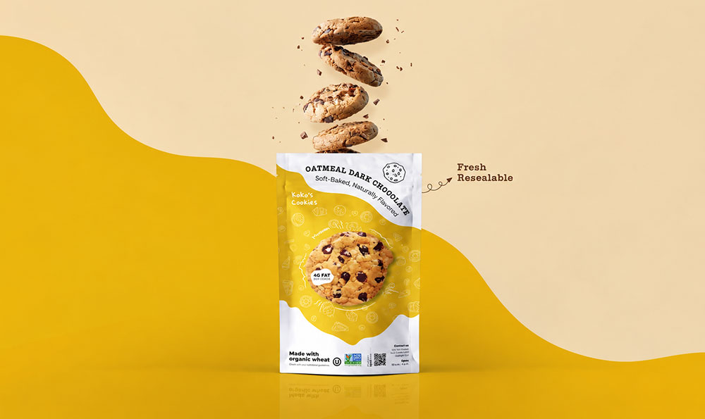 custom cookie packaging bags