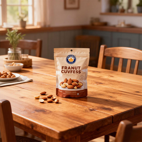 Compostable Pouch Food Packaging for Nuts