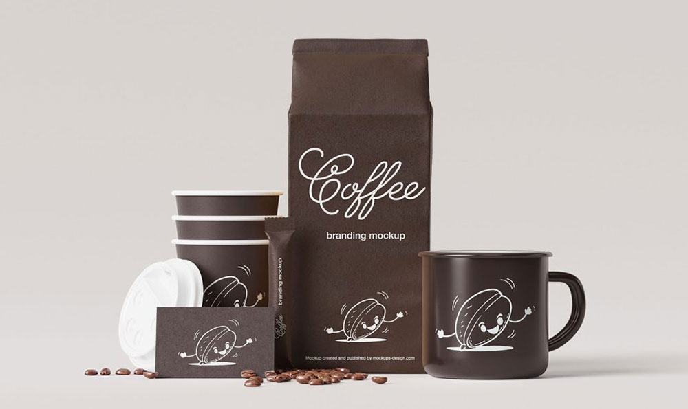 coffee roaster branding packaging