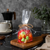 Heat Sealable Clear Flat Bottom Gusset Bags for Candy