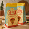 Custom SOS Bottom Tortilla Chips Brown Paper Bag with Window