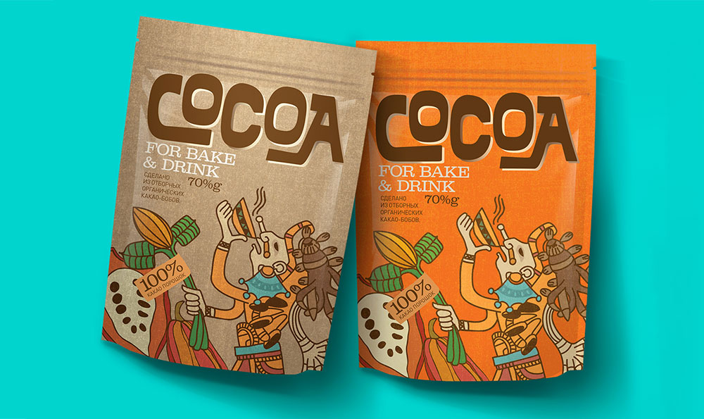 cocoa pouch packaging