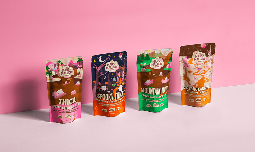 digital printing flexible packaging for multi SKUs