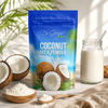 Custom Printed Resealable Pouches for Organic Coconut Powder