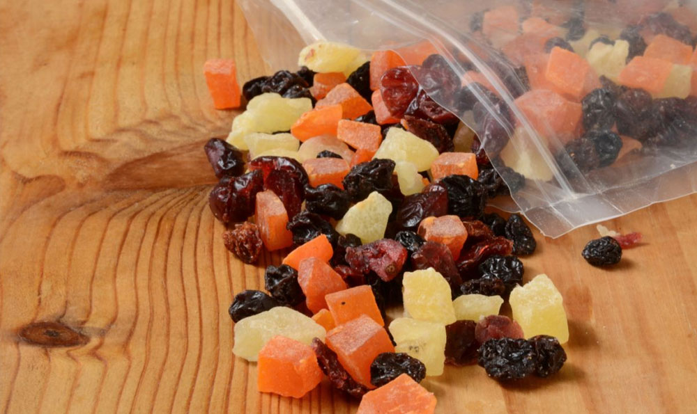 packaging for freeze-dried fruit