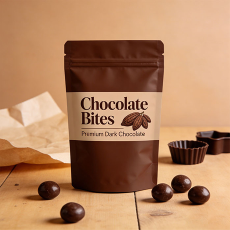 Sustainable Chocolate Pouch Packaging