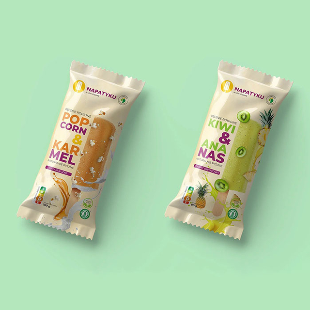 Cold Seal Film for High-protein Ice Bar Wraps
