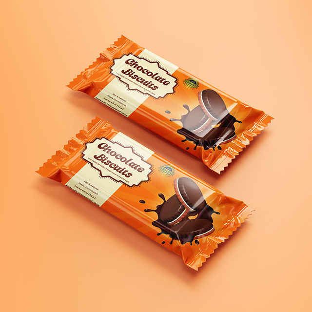 Personalized cold seal film for individually wrapped cookies