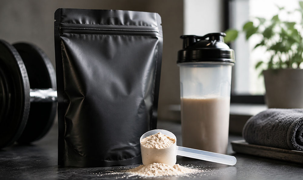 moisture barrier protein powder bags