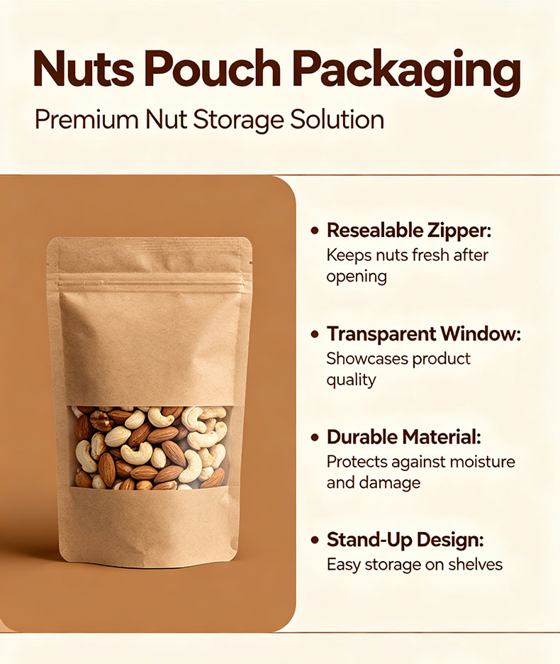nuts pouch packaging