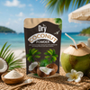 Custom Printed Resealable Pouches for Organic Coconut Powder