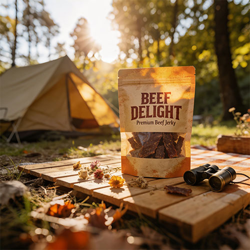 Custom Printed Beef Jerky Bags: Boost Your Brand Visibility