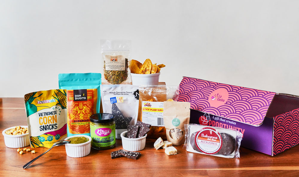 Custom snack packaging bags for chips nuts granola and organic food brands