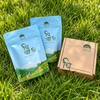 Custom Compostable Stand Up Tea Pouches 