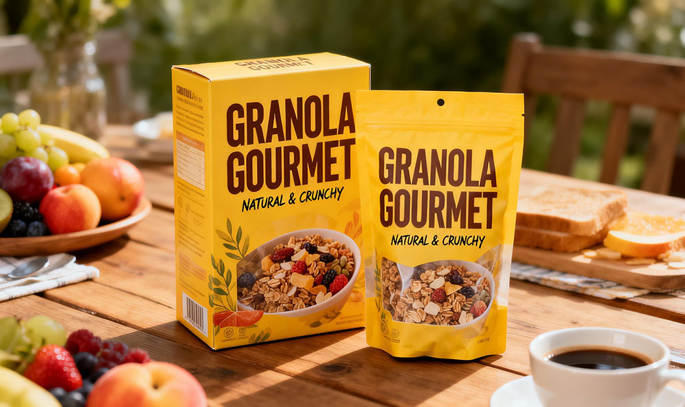 eco-friendly granola packaging