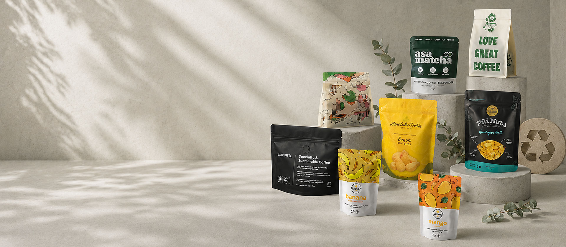 custom recyclable bags