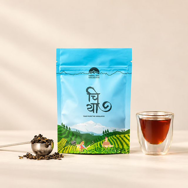 Custom Compostable Stand Up Tea Pouches 