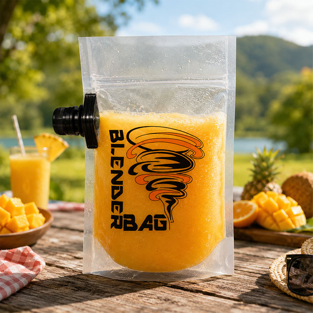 Recyclable Protein Smoothie Pouches with Spout